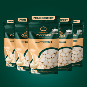 Combo Pipoca Gourmet Leite em Pó