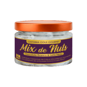 Mix de Nuts Choc. Branco e Leite Ninho 100g